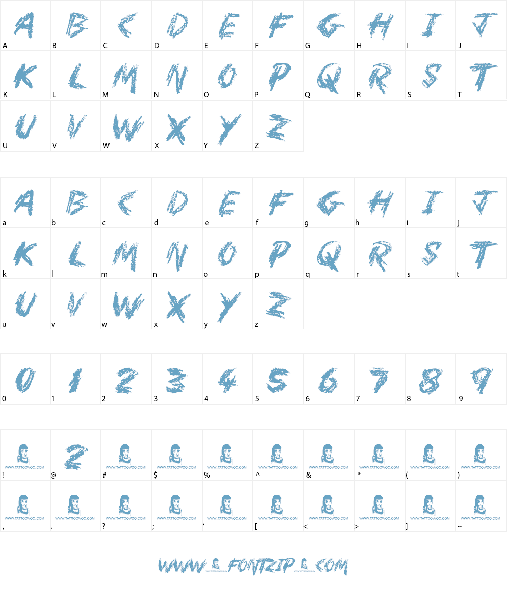Mother In Law Font Character
